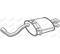 Silencieux final 22348 WALKER pour ROVER 75 I Tourer