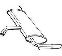 Bosal Silencieux arrière 227-039 – Réf. 227039
