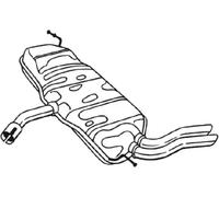 Silencieux final 227-231 BOSAL pour SEAT ALTEA LEON
