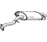 BOSAL 228-081 Silencieux arrière