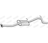 Silencieux final 22814 WALKER pour SUZUKI ALTO VI