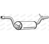 Silencieux final 23110 WALKER pour MAZDA 3 3 A trois volumes