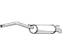 Silencieux arrière BOSAL 233-089
