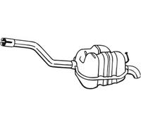 BOSAL 233-161 Silencieux arrière