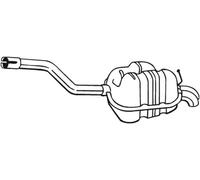 Silencieux final 233-163 BOSAL pour VW JETTA III GOLF V Variant GOLF VI Variant