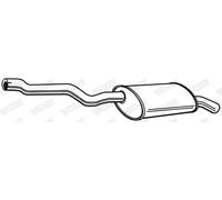 Silencieux final 23496 WALKER pour BMW 5