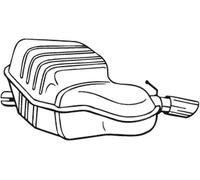 BOSAL 235-149 Silencieux arrière