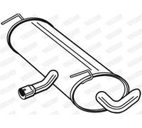 WALKER 24172 Silencieux arrière