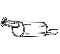 Silencieux final 24178 WALKER pour NISSAN JUKE