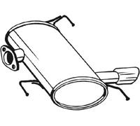 Silencieux final 247-009 BOSAL pour BMW 3 Touring 3