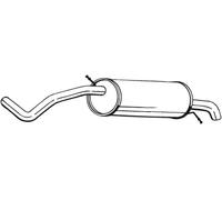 BOSAL 278-231 Silencieux arrière