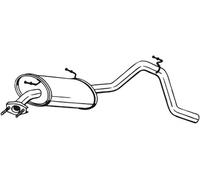 BOSAL 281-169 Silencieux arrière