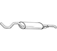 BOSAL 281-533 Silencieux arrière