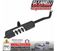 Giannelli Échappement Piaggio « SI » avec silencieux anodisé noir