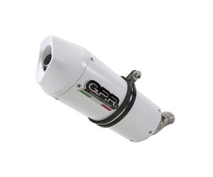 Silencieux GPR ALBUS WHITE DOUBLE