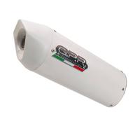 Silencieux GPR ALBUS WHITE EVO4