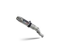 Gpr Exclusive Deeptone Inox Fantic Motor Xef 125 25-26 Homologated Slip On Muffler Argenté Homologated