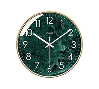 Silencieux Horloge Murale Horloge murale de luxe rétro 10 pouces/12 pouces/14 pouces, horloge silencieuse for chambre à coucher, décoration murale moderne pour Salon Chambre Cuisine décoration(10INCH)