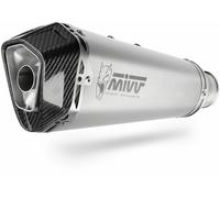 Mivv Delta Race Ducati Multistrada 1200 2015-17/multistrada 1260 2018-20 D.034.ldrx Homologated Slip On Muffler Argenté Homologated