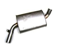 Silencieux intermédiaire arrière pour Golf 2