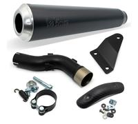 Leovince Lv Race Honda 15006b Not Homologated Slip On Muffler Noir Not Homologated