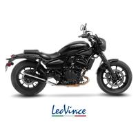 Silencieux Leovince Classic Racer Noir Pour Kawasaki Eliminator 500 2025