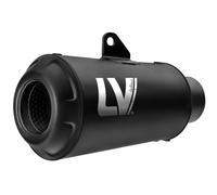 Leovince Lv-10 Full Black Ducati Scrambler 803 Abs 23-26 Not Homologated Full Line System Argenté Not Homologated
