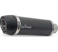 Silencieux LeoVince SLIP-ON GP CORSA EVO RACING carbone, bouchon technopolymère & DB-killer pour Honda CB / CBR 500 F / R / X