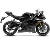 Silencieux LeoVince SLIP-ON LV CORSA RACING carbone, bouchon inox pour Yamaha YZF-R 6