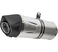 Silencieux LeoVince SLIP-ON LV ONE EVO avec homologation, en acier inoxydable, bouchon en carbone pour Benelli TRK 702 / 702X année 2023-2024