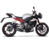 Silencieux LeoVince SLIP-ON LV ONE EVO RACING Carbon pour Triumph Street Triple 660 / 765 S / SA2 / R / R LRH / RS