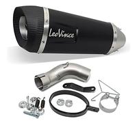 LeoVince Factory S dispositifs d'échapp. Acier inoxydable, avec réception CE