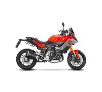 Silencieux LeoVince SLIP-ON SBK FACTORY S Black Edition, acier inoxydable noir, capuchon carbone, homologué pour BMW F 900 R/XR