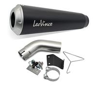 Leovince Gp One Husqvarna Ref:15126 Stainless Steel Homologated Muffler Argenté Homologated
