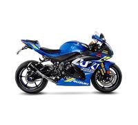 Silencieux LeoVince SLIP-ON SBK LV-10 Black Edition en acier inoxydable noir pour Suzuki GSX-R 1000 / R