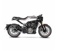LeoVince Silencieux SLIP-ON SBK LV-10 Black Edition acier inoxydable noir pour Svartpilen 125/401