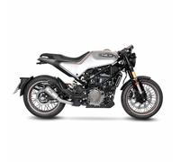 Leovince Lv-10 Husqvarna 15242t Titanium Not Homologated Muffler Argenté Not Homologated