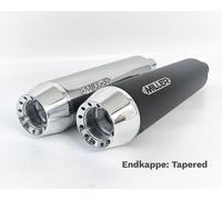 Silencieux Miller Exhaust Poli Embout Conique Ø60mm
