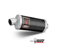 SILENCIEUX MIVV DAKAR EN ACIER INOXYDABLE NOIR POUR HONDA XL 750 TRANSALP 2023-2