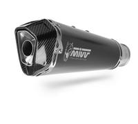 Silencieux MIVV Delta Race - Acier inox noir / inox noir