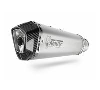 Silencieux MIVV Delta Race inox/casquette carbone Kawasaki Versys 1000