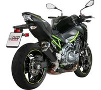 Mivv Delta Race Kawasaki Z900 2017-19/z900 A2 2017-24 K.045.ldrb Homologated Slip On Muffler Argenté Homologated