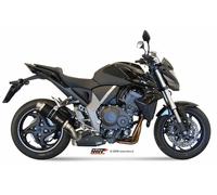 Silencieux MIVV GP inox brossé noir Honda CB1000R