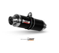 Silencieux MIVV GP inox brossé noir Kawasaki Z750