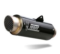 MIVV Silencieux d'échappement GP Pro Slip-On – Carbone / Titane / Acier noir