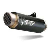 SILENCIEUX MIVV GP PRO NOIR INOX NOIR POUR KAWASAKI Z 125 2019-2022
