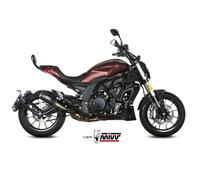 Silencieux MIVV MK3 carbone/casquette inox Benelli 502C