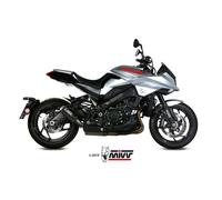Silencieux MIVV MK3 carbone/casquette inox Suzuki GSX-S1000