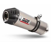 SILENCIEUX MIVV OVALE TITANE-CARBONE POUR KAWASAKI Z 750 2007-2014