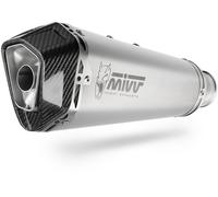 MIVV Silencieux Delta Race D.033.SDRX Ducati Multistrada 1200/1260 (2015-17/2018-20) Argenté